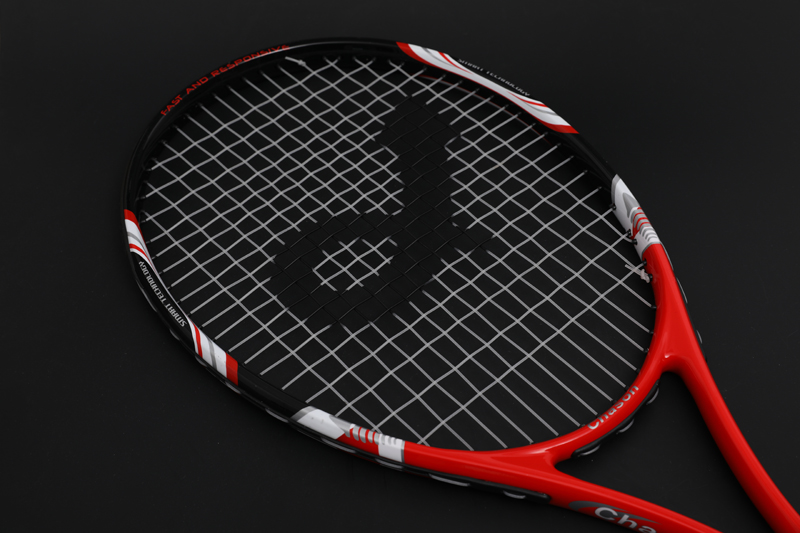 27"geïntegreerd racket van aluminiumlegering CX-T818 rood