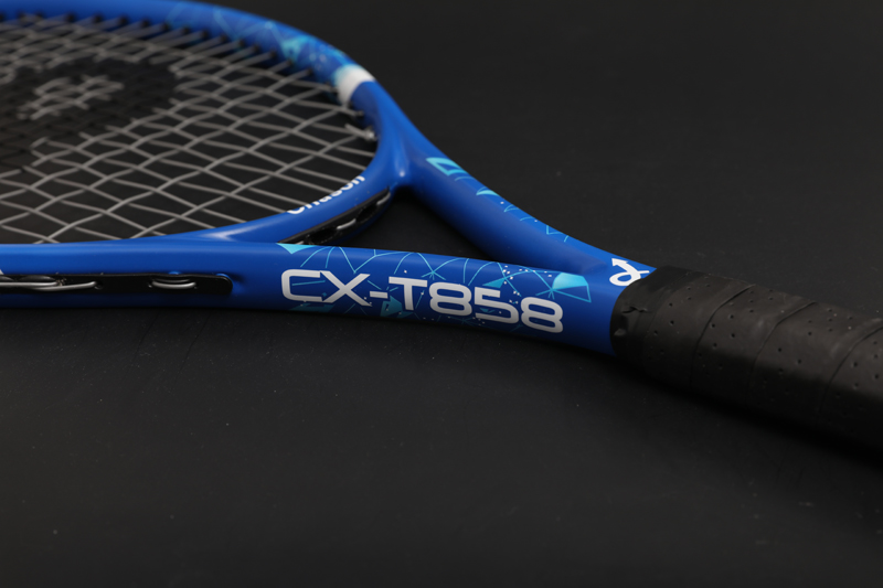 27"geïntegreerd racket van aluminiumlegering CX-T858 blauw