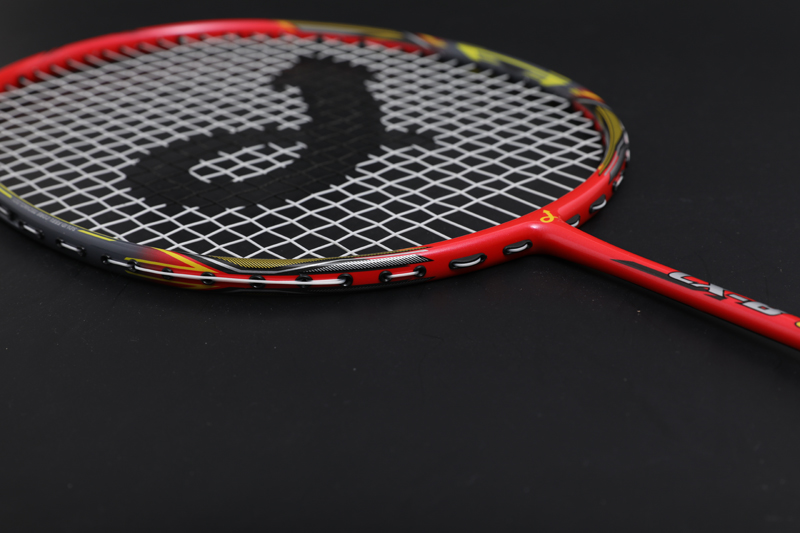 Carbon Feather Racket CX-B638 Rood