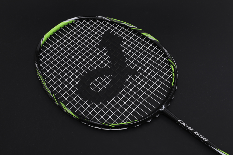 Premium Carbon Feather Racket CX-B658 Lichtgeel