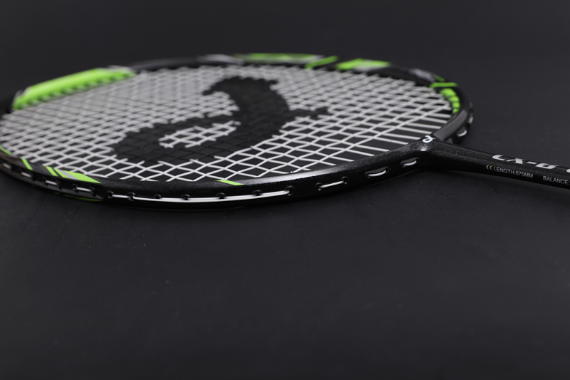 Premium Carbon Feather Racket CX-B658 Lichtgeel