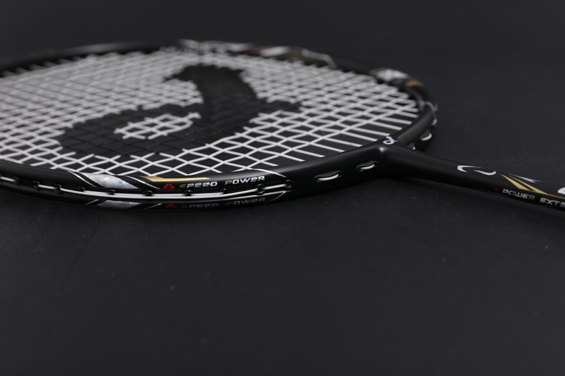 Premium Carbon Badmintonracket CX-B668 Zwart