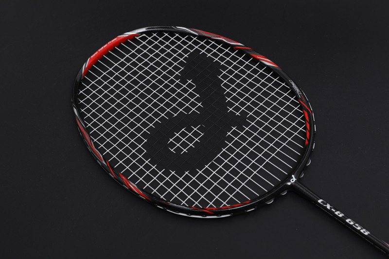 Premium Carbon Feather Racket CX-B658 Rood