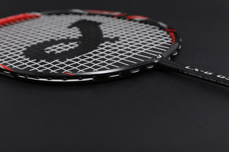 Premium Carbon Feather Racket CX-B658 Rood