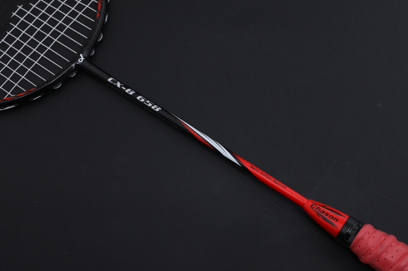 Premium Carbon Feather Racket CX-B658 Rood