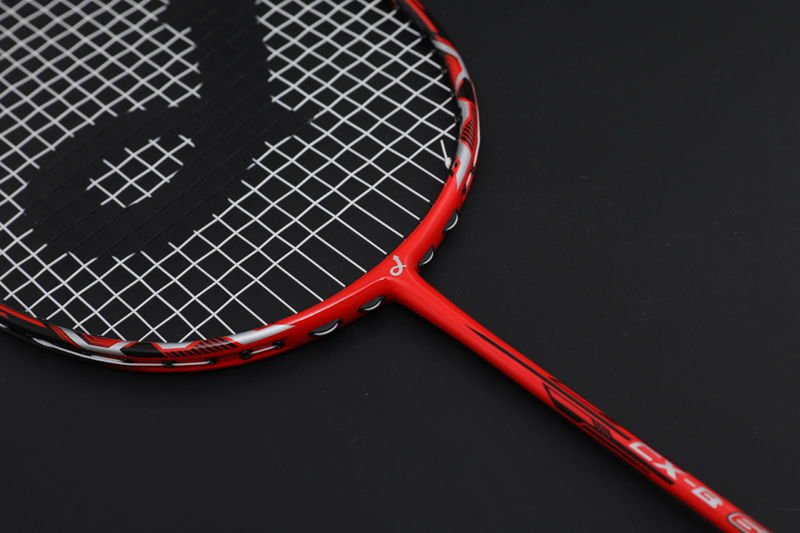 Premium Carbon Badmintonracket CX-B658 Rood