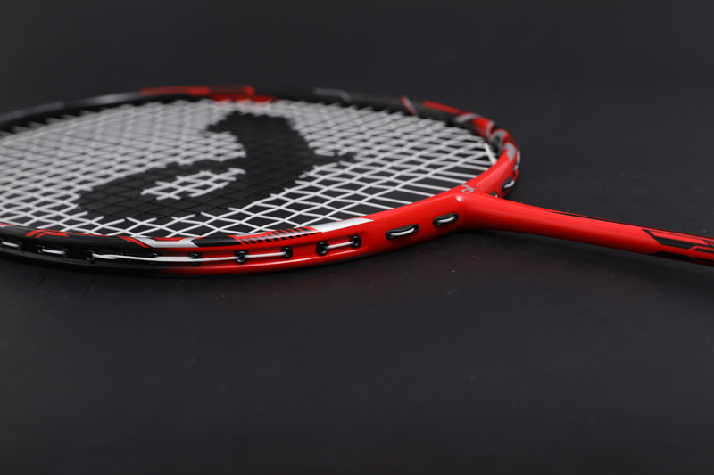 Premium Carbon Badmintonracket CX-B658 Rood