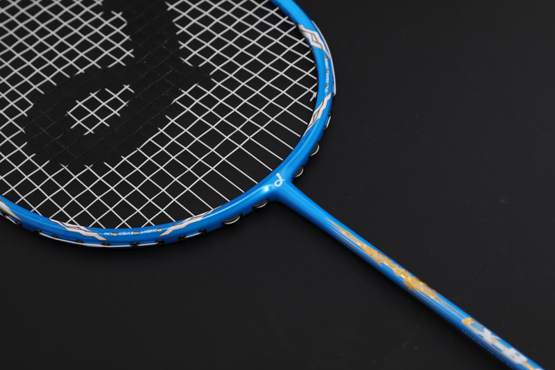 Premium Carbon Badmintonracket Cx-b668 Blauw