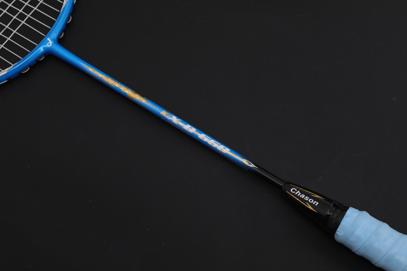 Premium Carbon Badmintonracket Cx-b668 Blauw