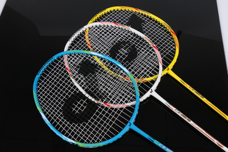 Aluminium glasvezel middenpool geïntegreerd badmintonracket CX-B518